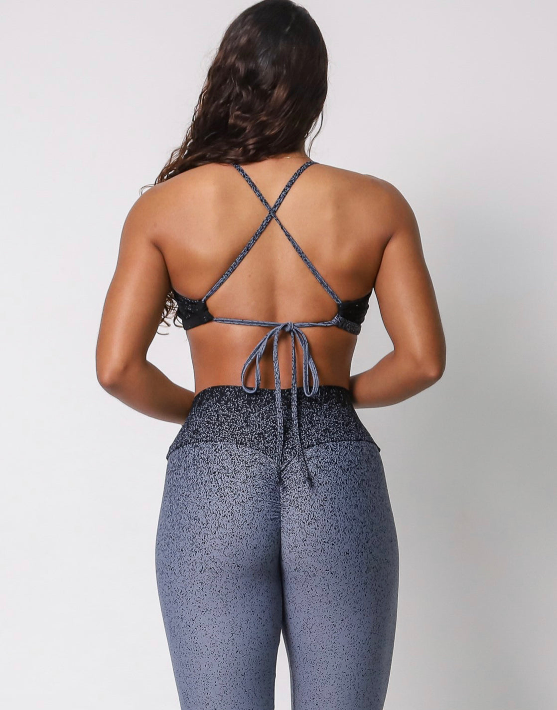 Rafaela Grey Scrunch Leggings