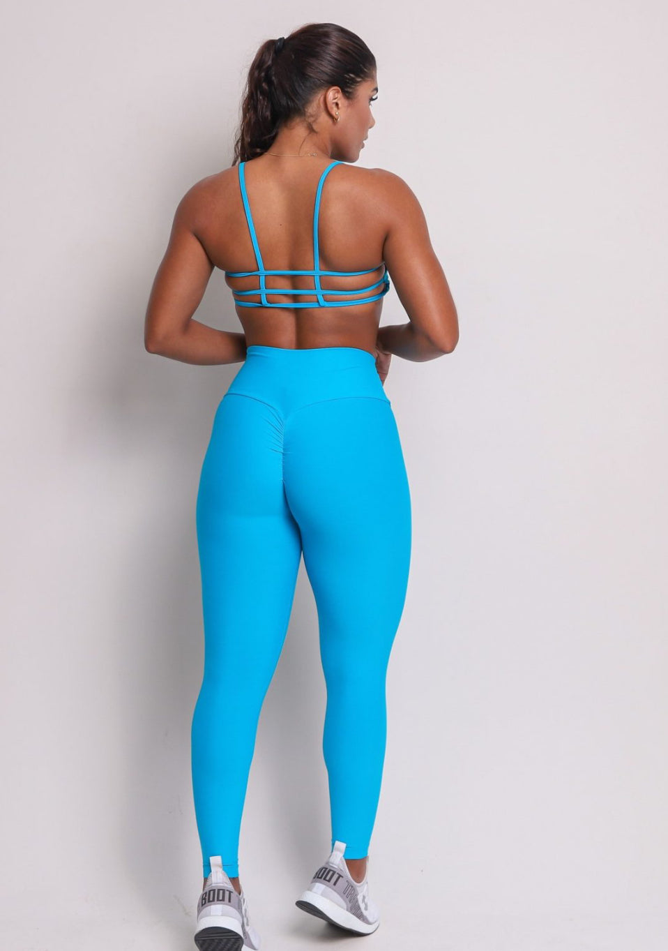 Allison Turquoise Leggings