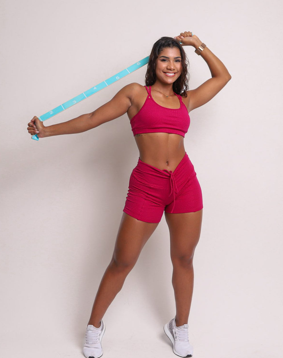 Monique wine Shorts