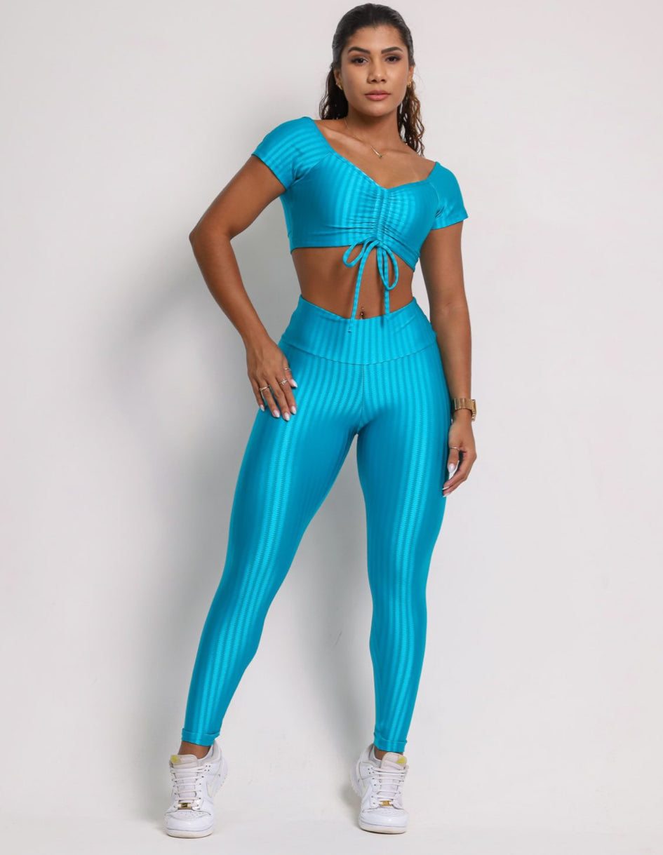 Camille Acqua Leggings