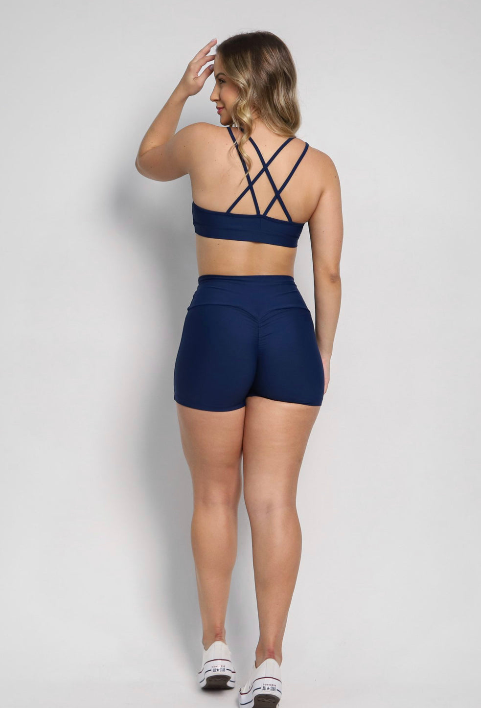 Lu Navy Sports Bra