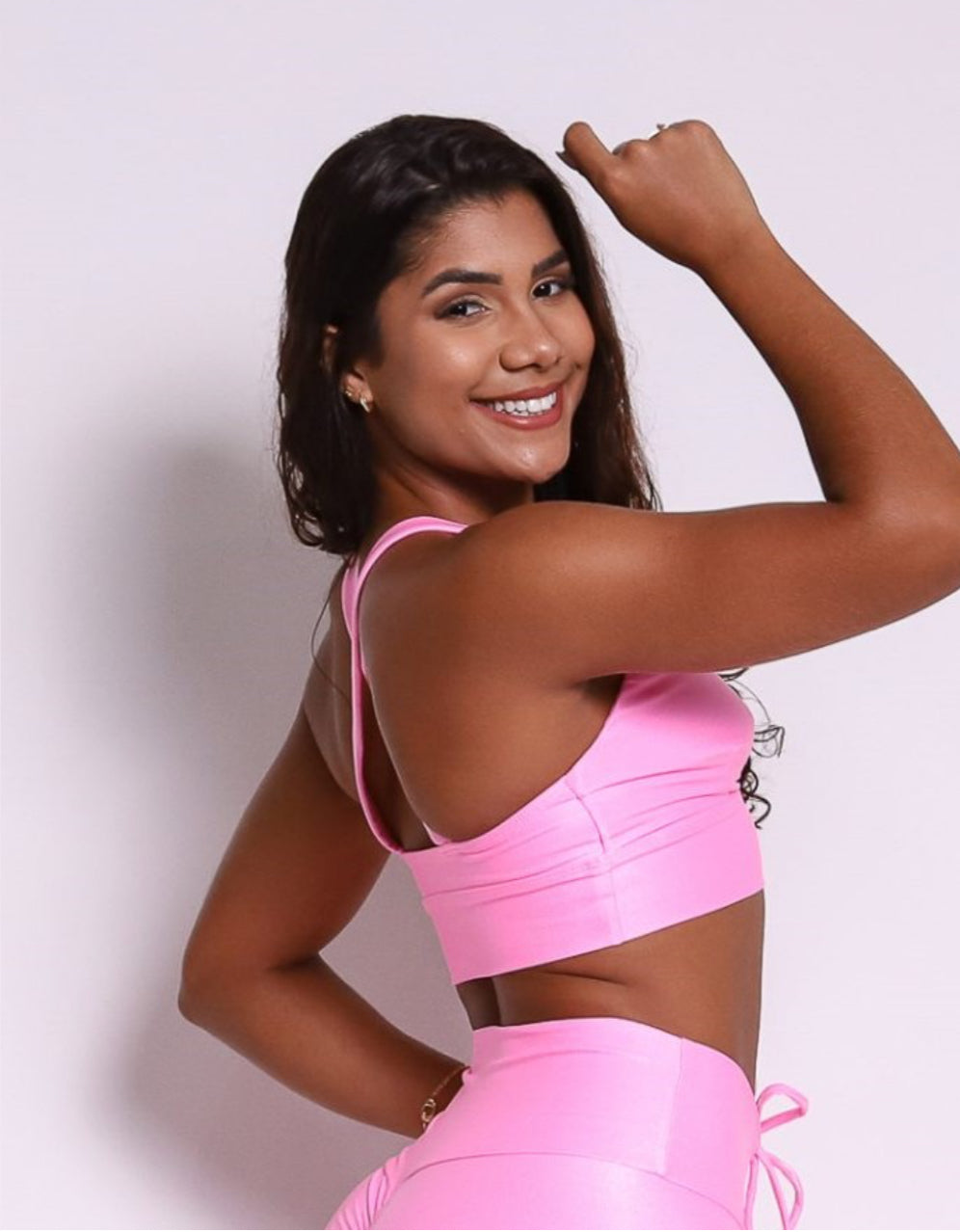 Cindy Caroll Cotton Candy Sports Bra