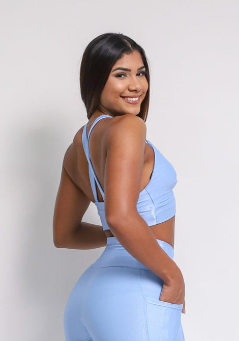 Cindy Caroll Blue Sky Sports Bra