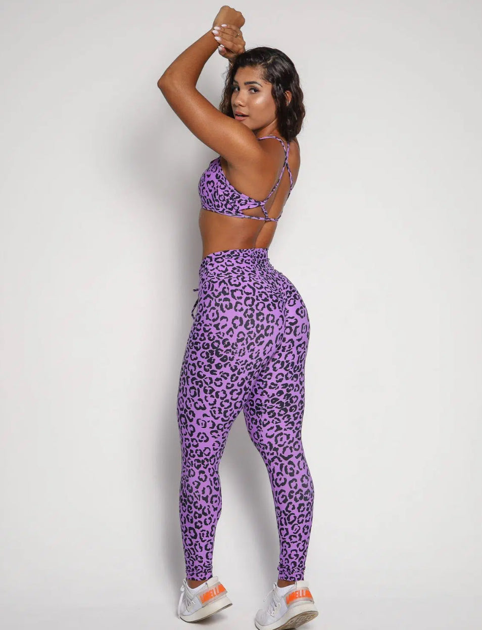 Andressa Purple Leggings