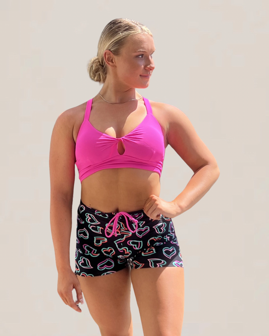 Lovely Black  Shorts