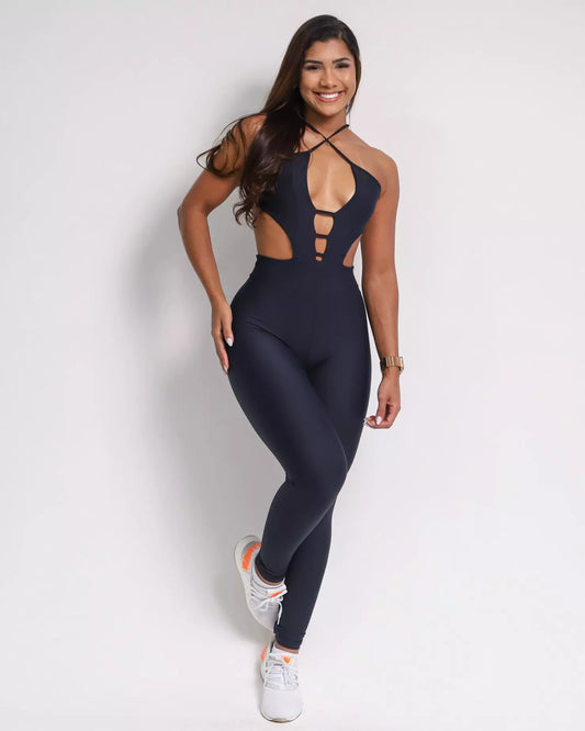 Abby Black Bodysuit