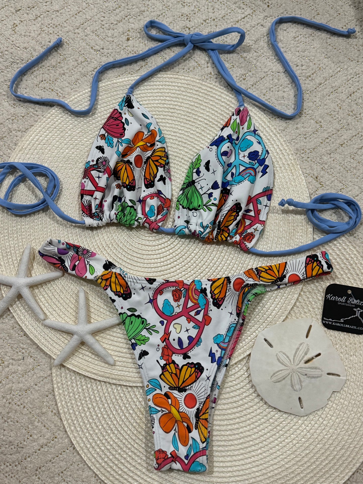 Peace Bikini Set