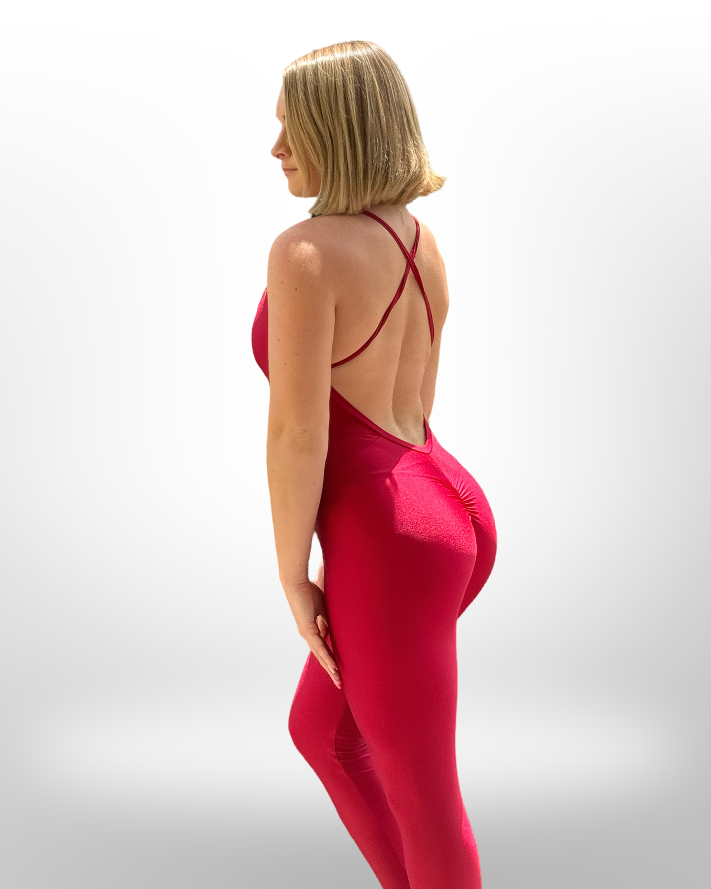 Macie Red Bodysuit