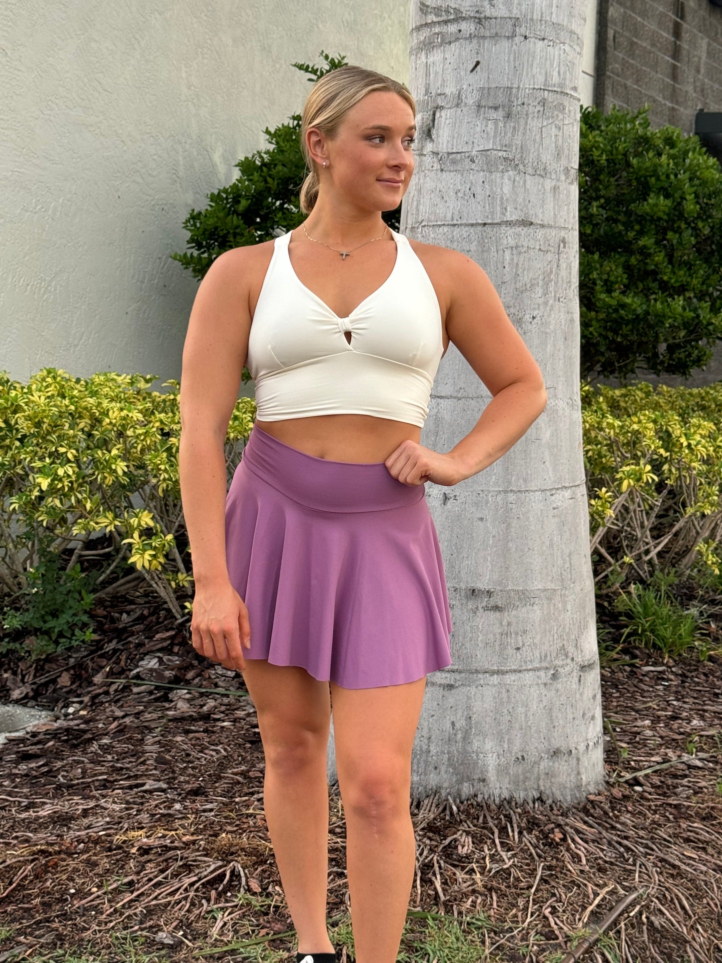 Mauve Skorts