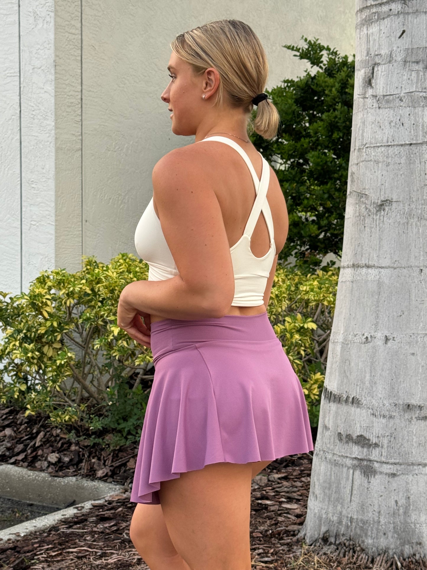 Mauve Skorts