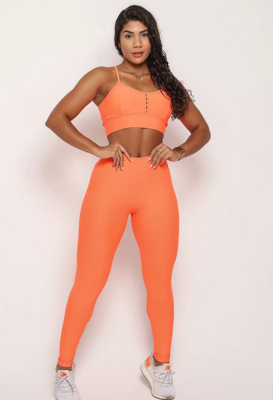 Dalia Tangerine Leggings