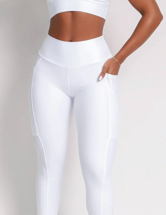 Cindy white pocket set