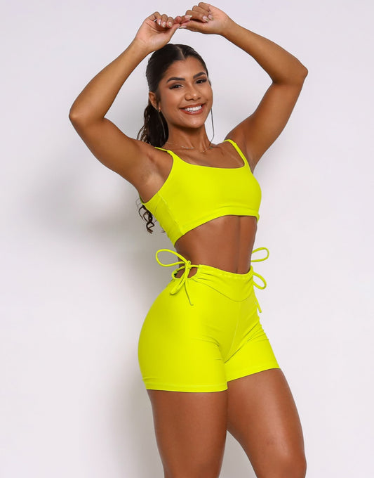 Fluffy Neon Shorts