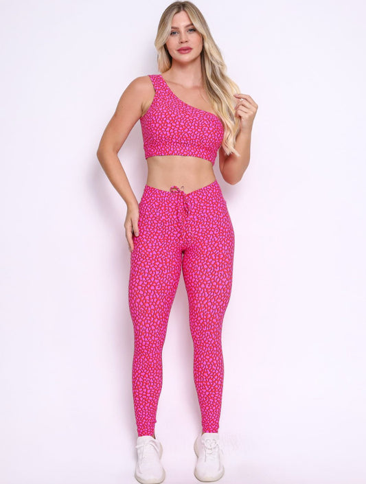 Pink Penelope Cheetah Set