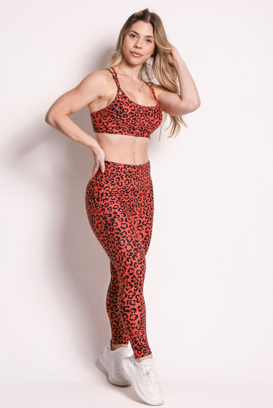 Lu Brown Sports Bra