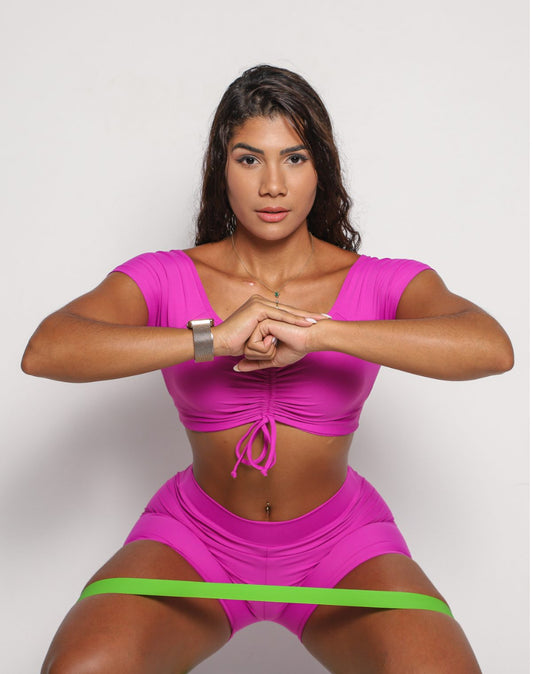Alexandra Fuchsia Shorts