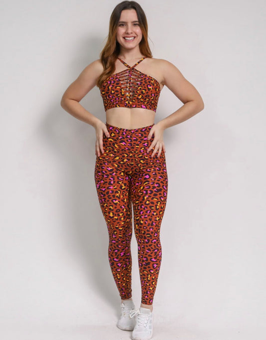Bia Brown Cheetah Leggings
