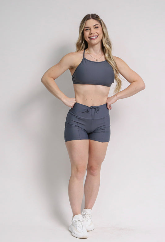Fabi Grey Shorts