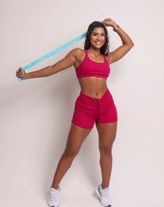 Monique wine Shorts