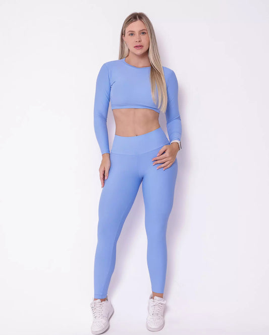 Blue Sky Set + Maria Crop Top