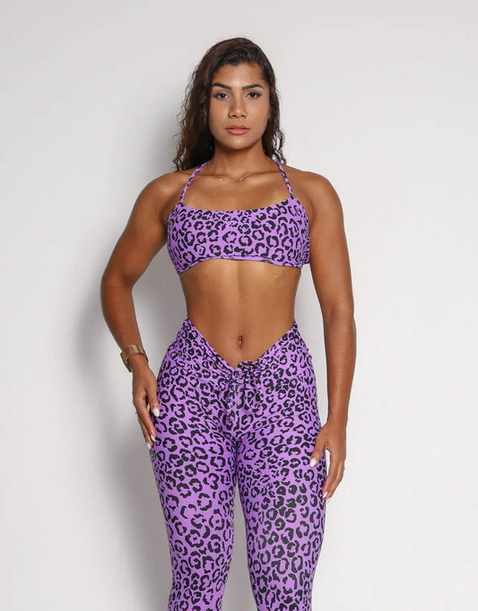 Andressa Purple Leggings