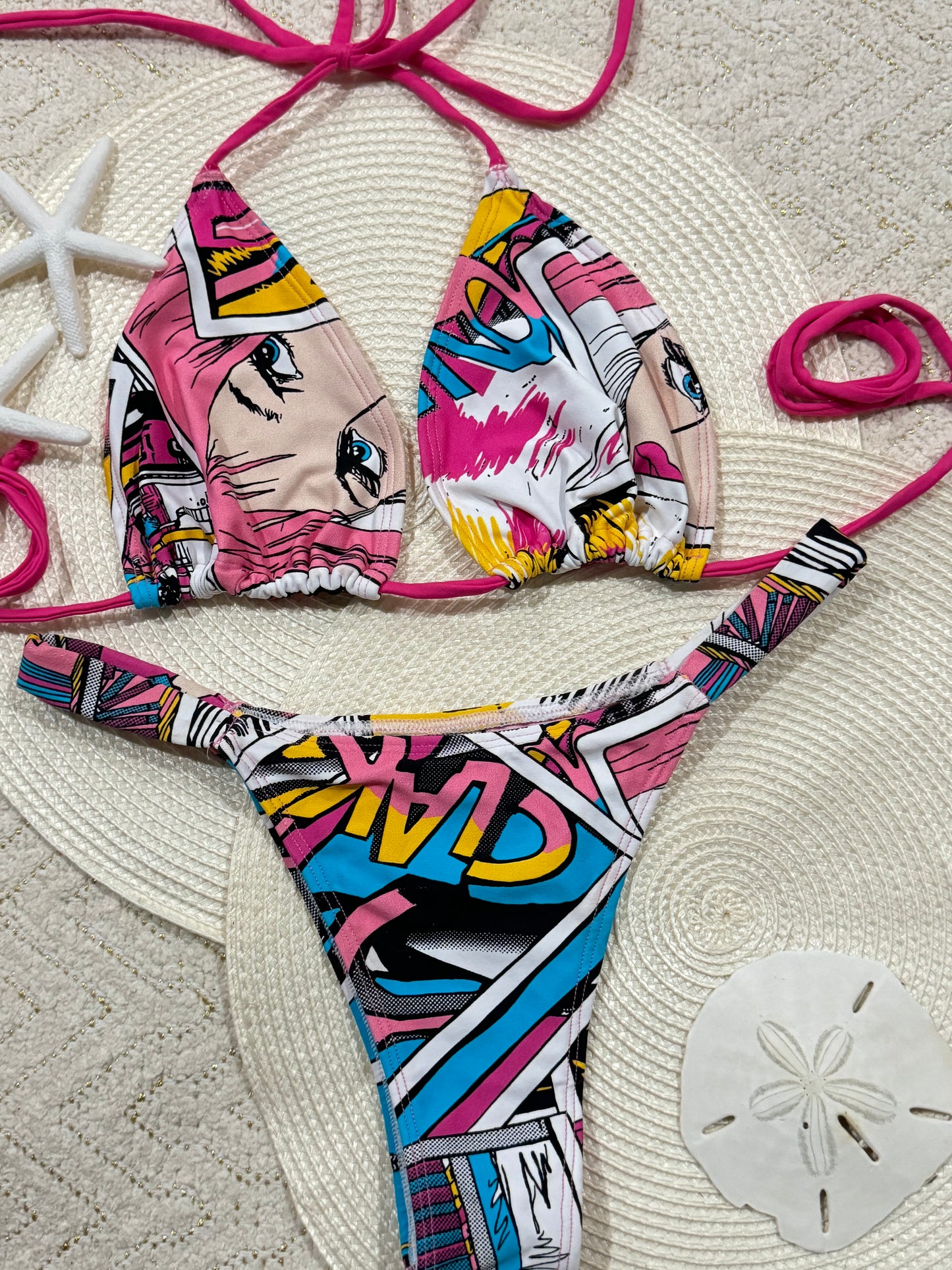 Cartoon Bikini Set